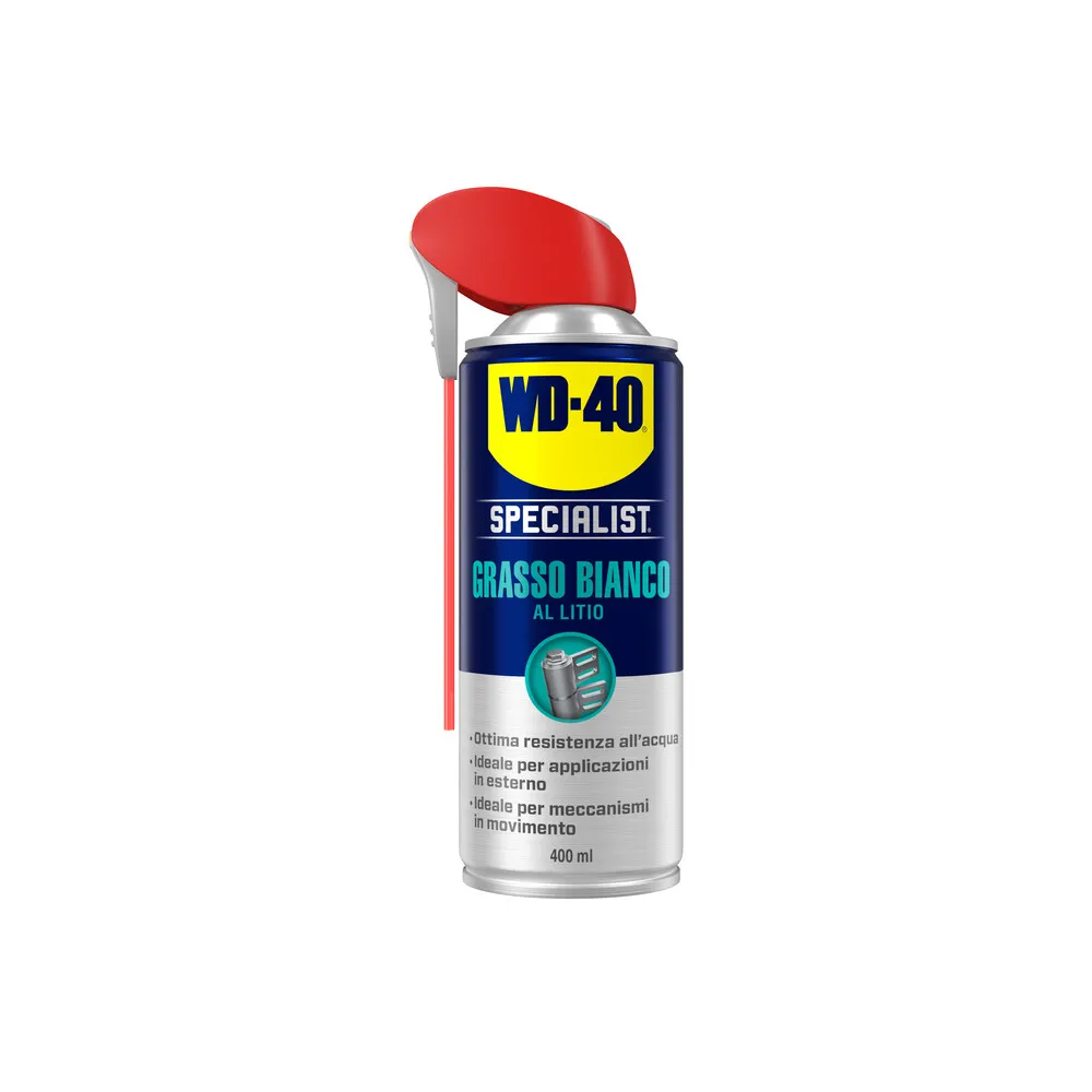WD-40 SPECIALIST GRASSO BIANCO LITIO 400 ML WD-40 SPECIALIST GRASSO BIANCO LITIO 400 ML