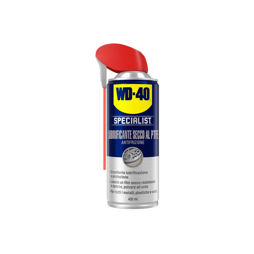 WD-40 SPECIALIST LUBRIFICANTE SECCO AL PTFE 400 ML WD-40 SPECIALIST LUBRIFICANTE SECCO AL PTFE 400 ML