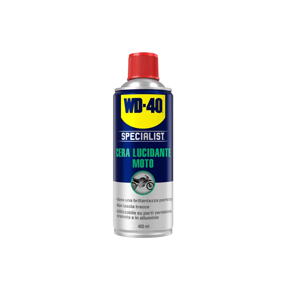 WD-40 SPECIALIST MOTO CERA LUCIDANTE 400 ML WD-40 SPECIALIST MOTO CERA LUCIDANTE 400 ML