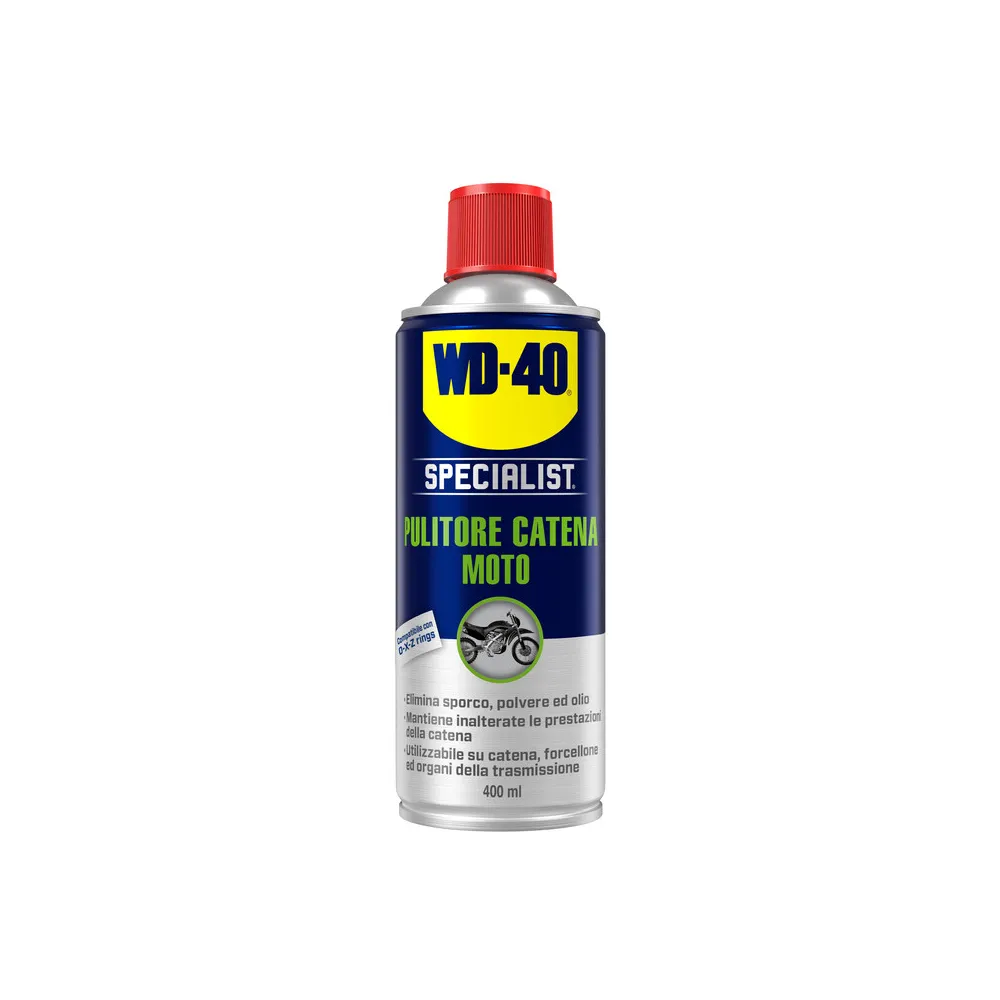 WD-40 SPECIALIST MOTO PULITORE CATENA 400 ML WD-40 SPECIALIST MOTO PULITORE CATENA 400 ML