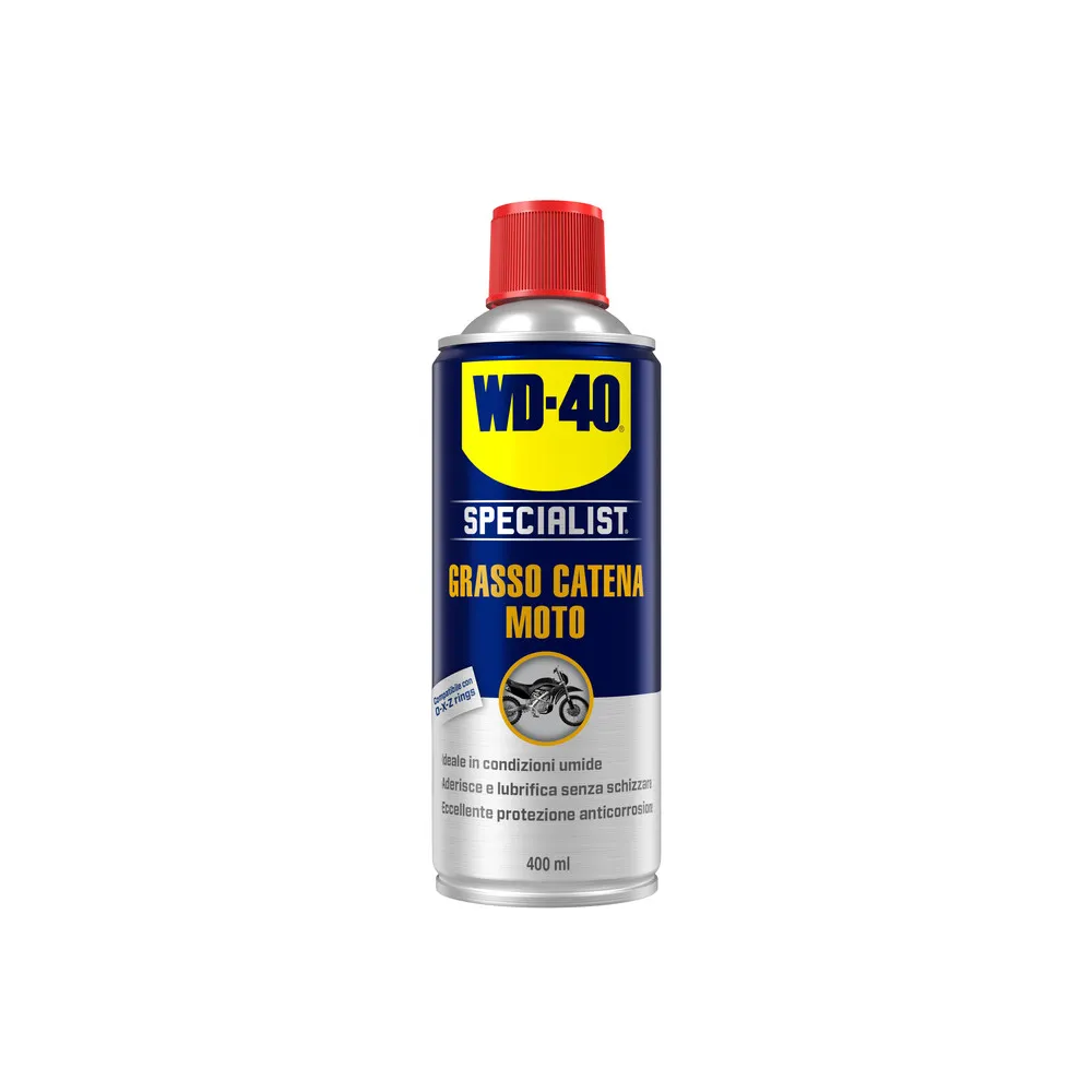 WD-40 SPECIALIST MOTO GRASSO CATENA 400 ML WD-40 SPECIALIST MOTO GRASSO CATENA 400 ML