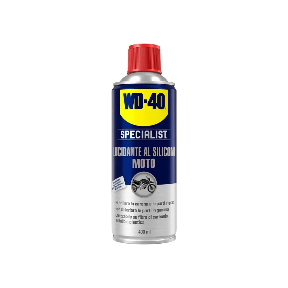 WD-40 SPECIALIST MOTO LUCIDANTE AL SILICONE 400 ML WD-40 SPECIALIST MOTO LUCIDANTE AL SILICONE 400 ML