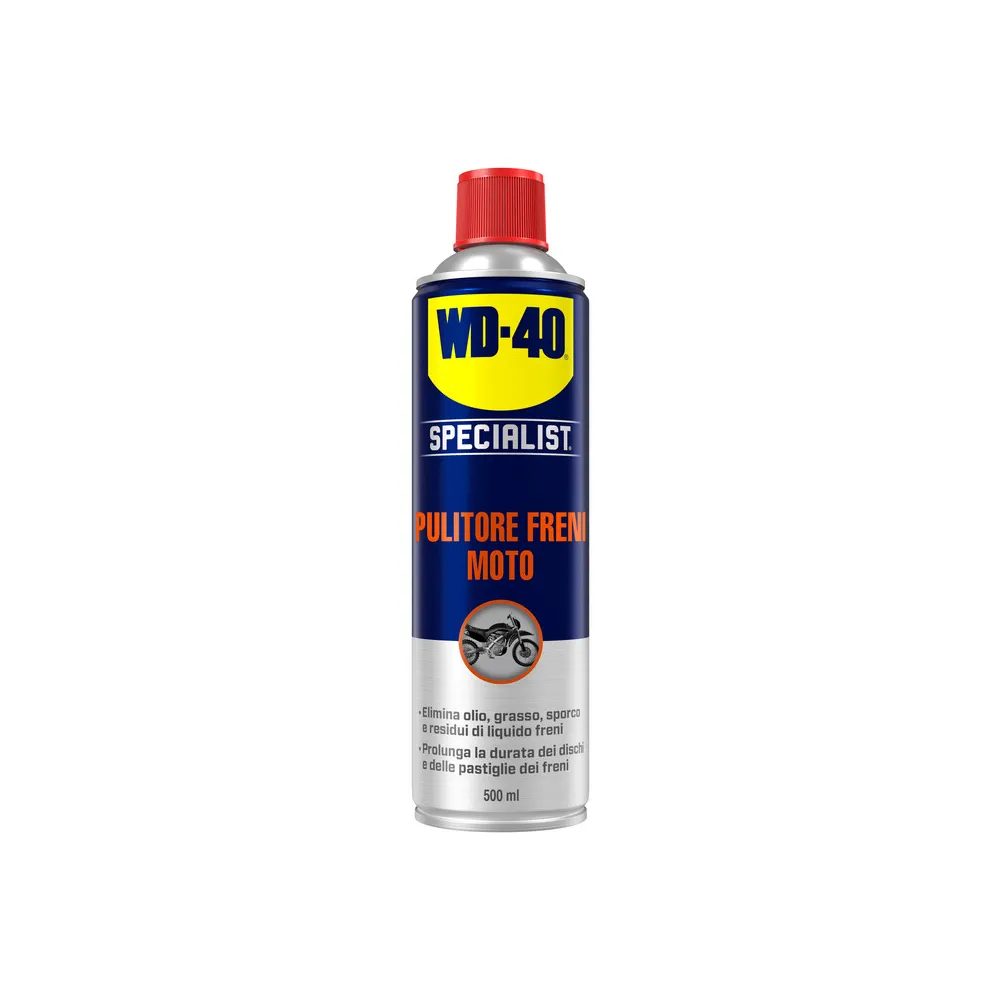 WD-40 SPECIALIST MOTO PULITORE FRENI 500 ML WD-40 SPECIALIST MOTO PULITORE FRENI 500 ML