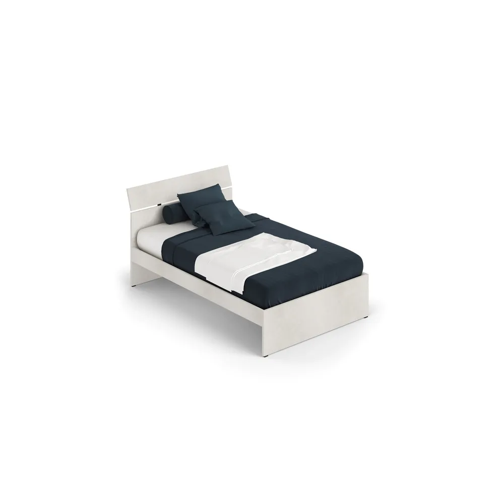 LINEA MODERN LETTO SINGOLO BIAN FRAS 200X98