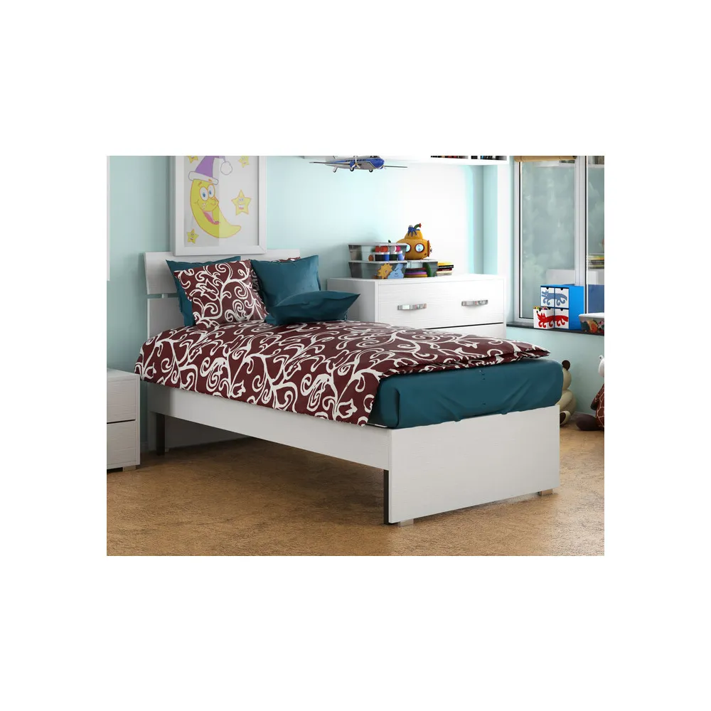 LINEA MODERN LETTO 1P E 1/2 BIAN FRAS 200X131