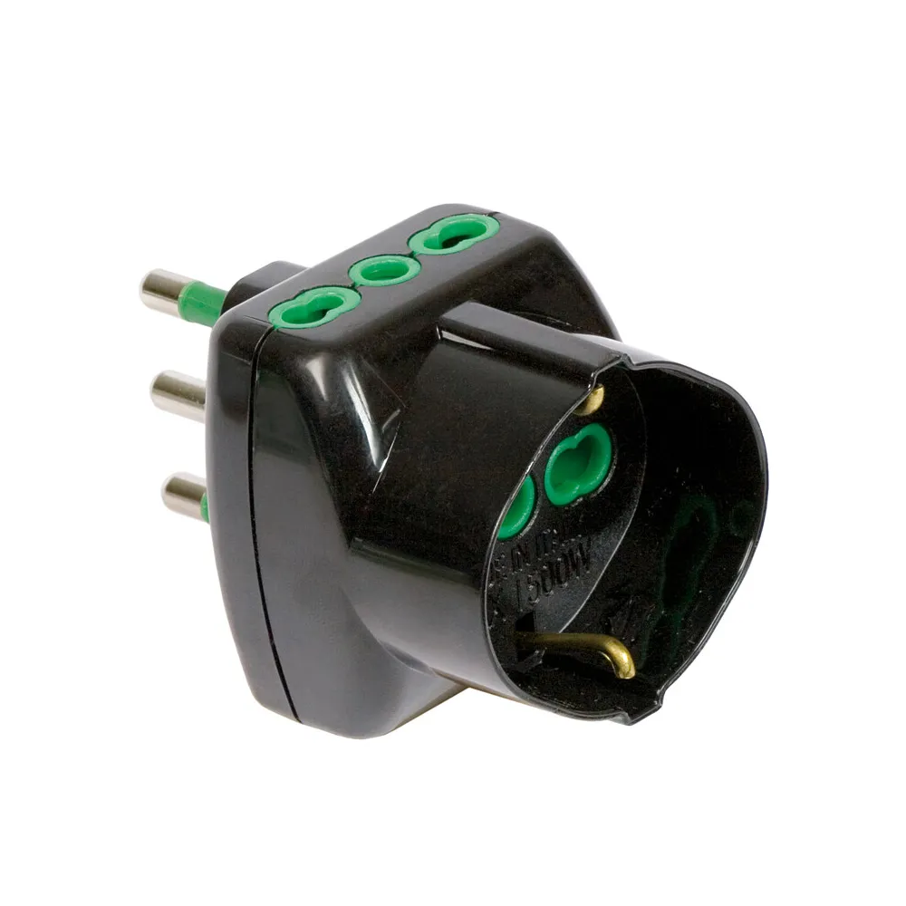 FME 82.241 ADATTATORE 16A 2P+T-2 BIPAS SCHUK NERO FME 82.241 ADATTATORE 16A 2P+T-2 BIPAS SCHUK NERO