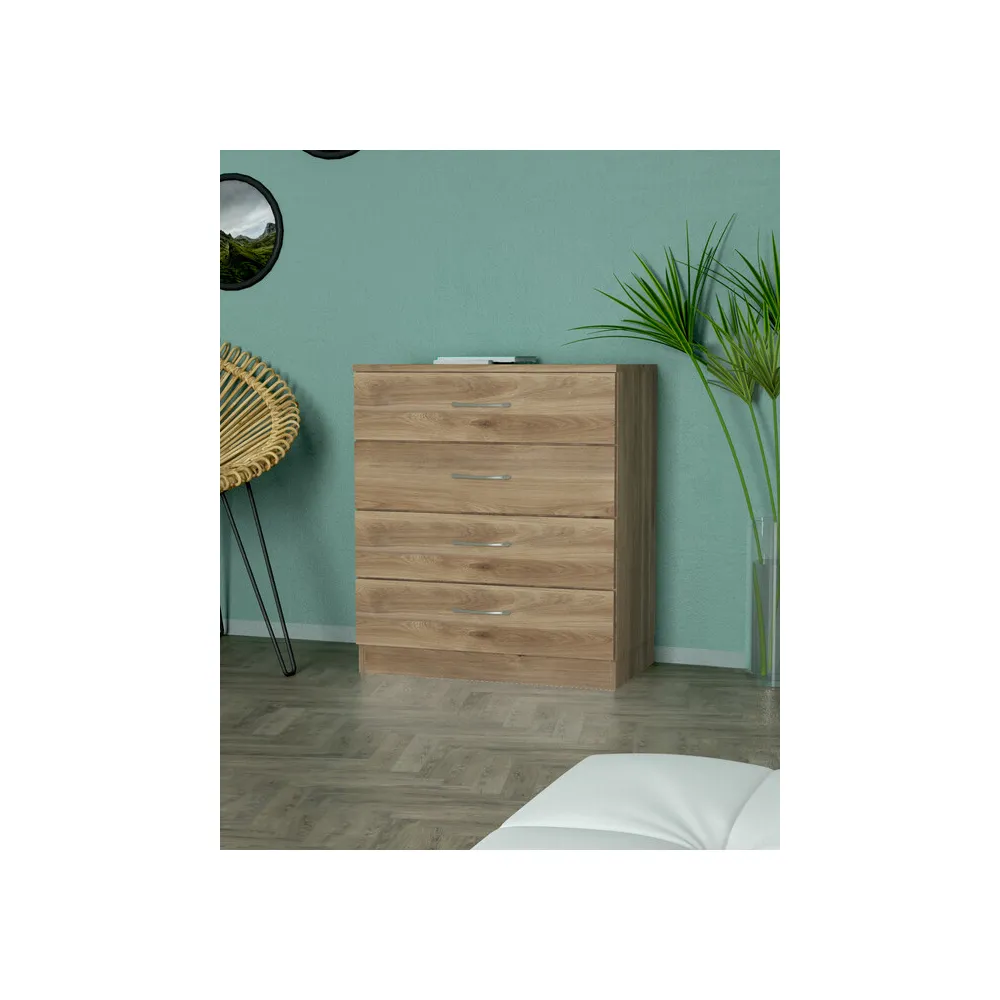 KIT CASSETTONE 4C. 70X40XH72 CM ROVERE