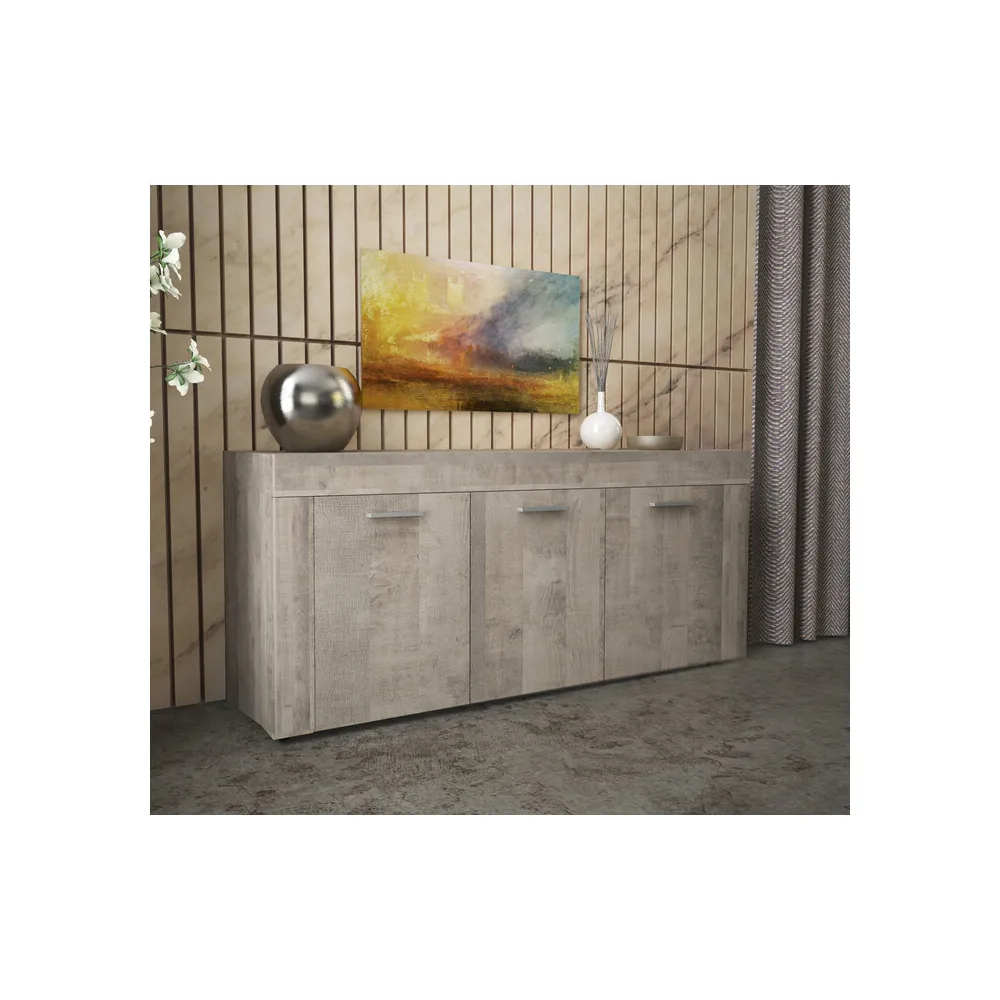 KIT MADIA 3 ANTE 150X41X82 CM ROVERE PL. KIT MADIA 3 ANTE 150X41X82 CM ROVERE PL.