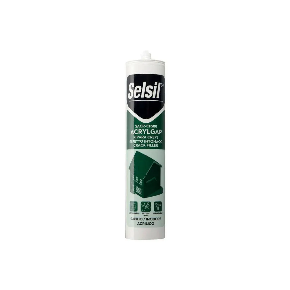 SELSIL SILICONE ACRILICO EFFETTO INTONACO 310 ML (12