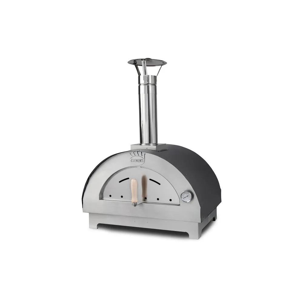 FORNO A LEGNA 60X40 CM CLEMENTINO ANTRACITE FORNO A LEGNA 60X40 CM CLEMENTINO ANTRACITE