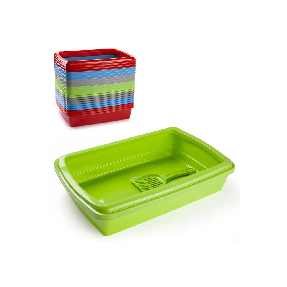 LETTIERA C/PALETTA MAX VERDE/ROSSO/BLU/GRIGIO (12