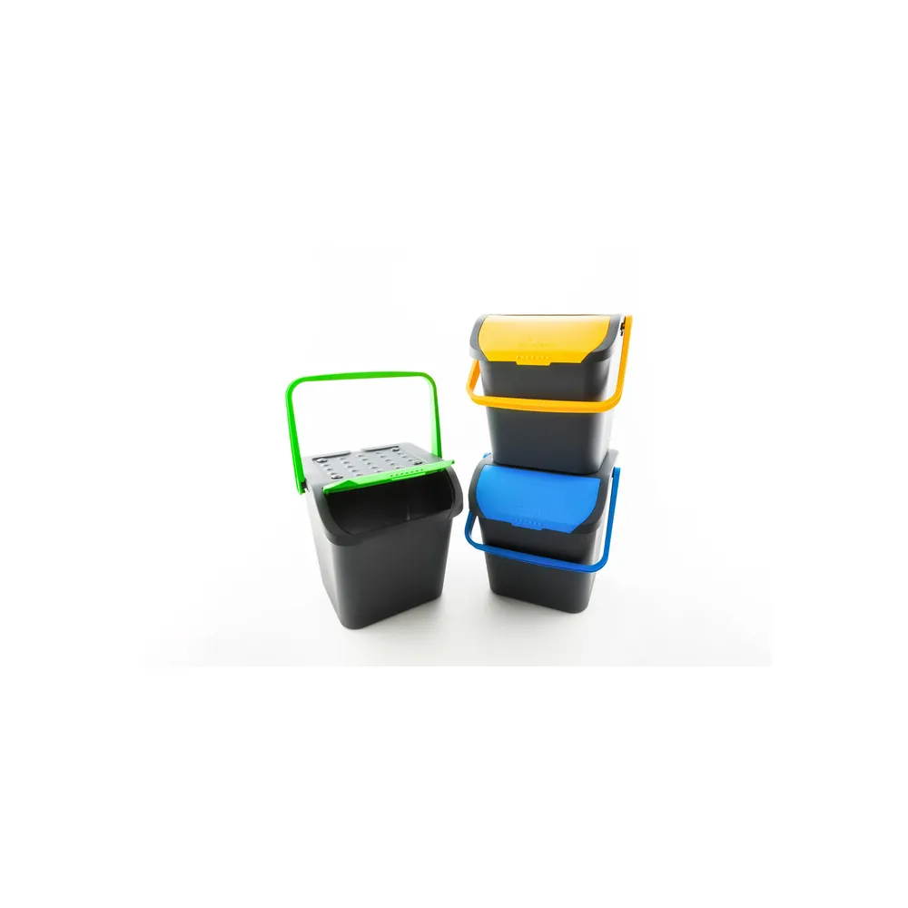 PATTUMIERA  28 L ECOLOGIC SOVRAPPONIBILE KIT 3 PZ