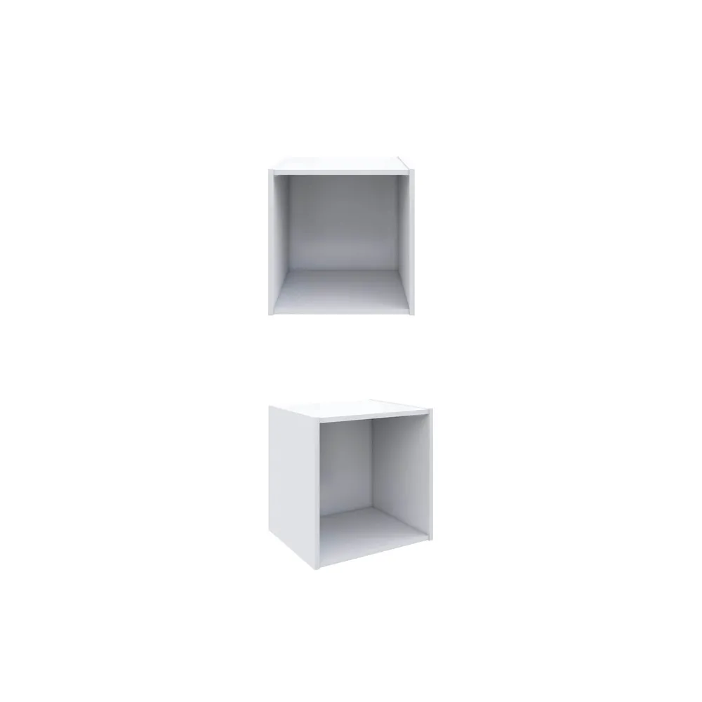 CUBO 35X35X29 CM BIANCO