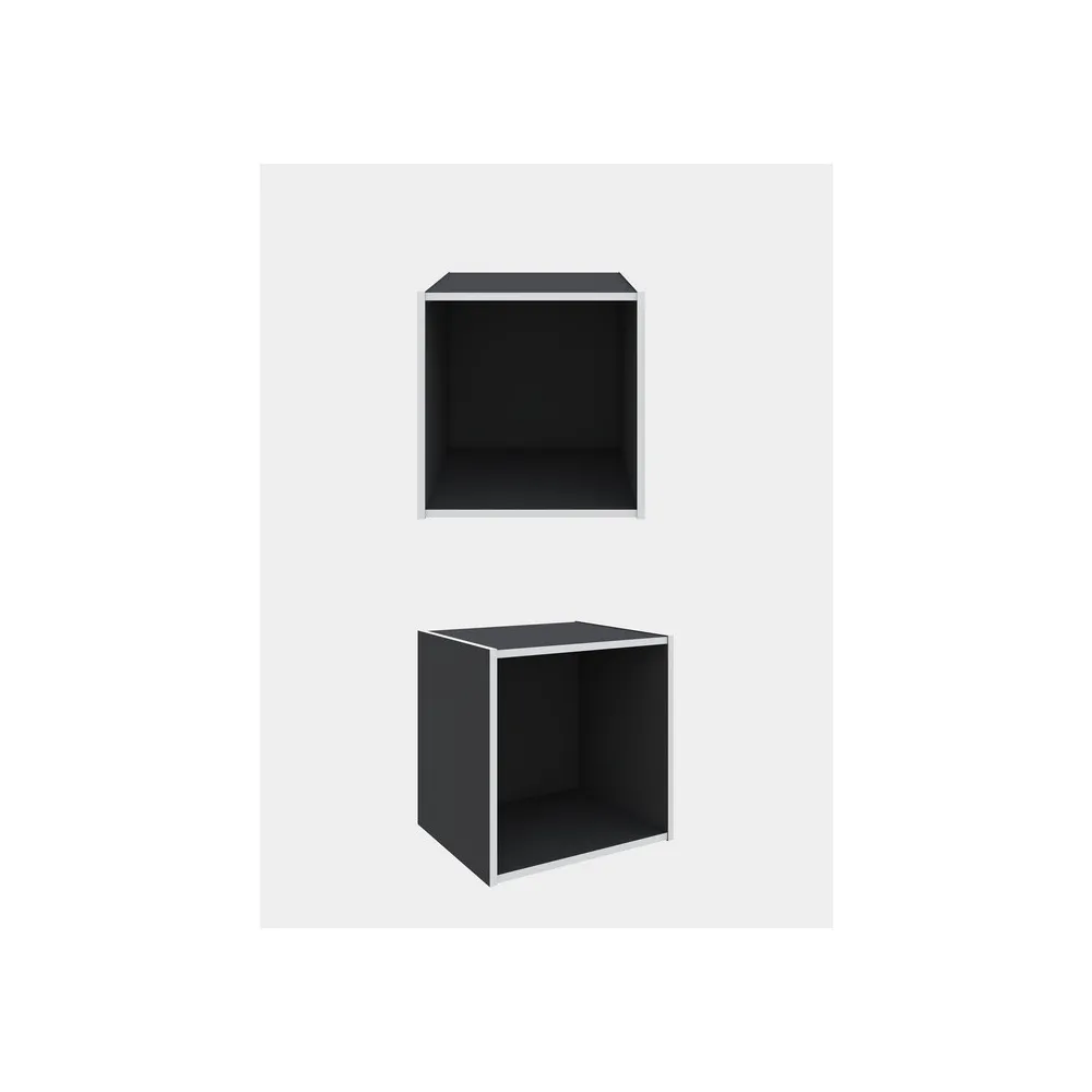 CUBO 35X35X29 CM GRIGIO