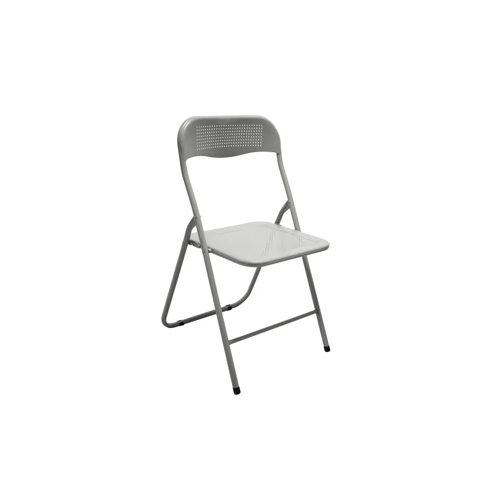 SEDIA PIEGHEVOLE METALLO POLO BIANCO (6 SEDIA PIEGHEVOLE METALLO POLO BIANCO (6