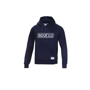 SPARCO FELPA HOODIE FRAME BLU MARINE TG L