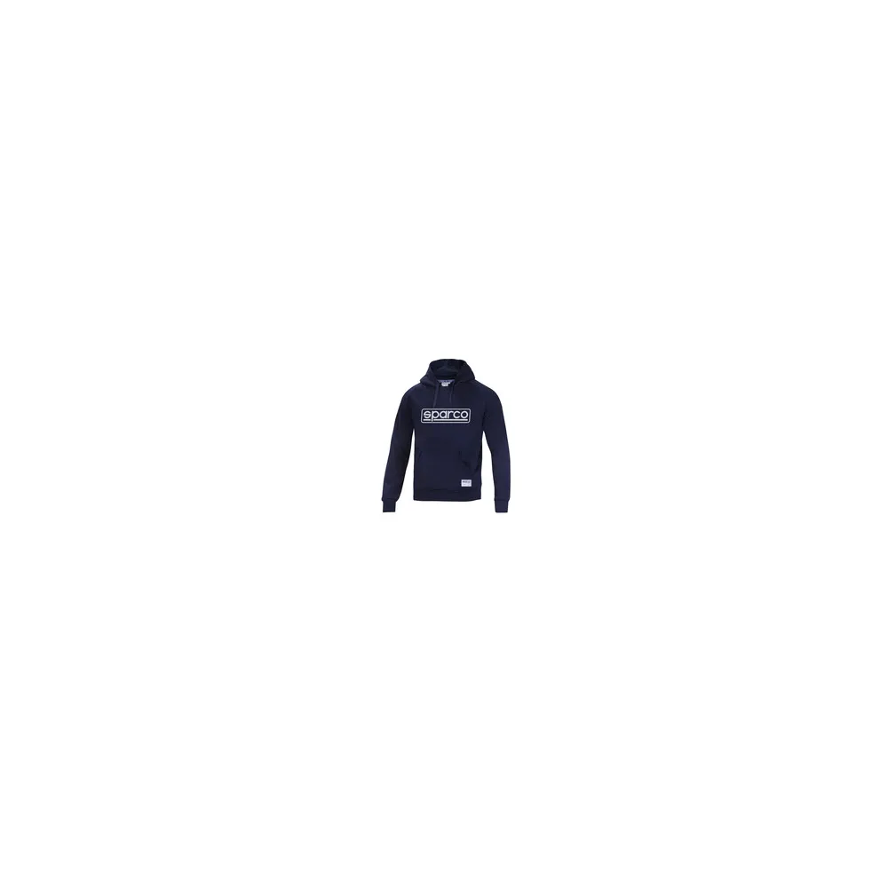 SPARCO FELPA HOODIE FRAME BLU MARINE TG XL SPARCO FELPA HOODIE FRAME BLU MARINE TG XL