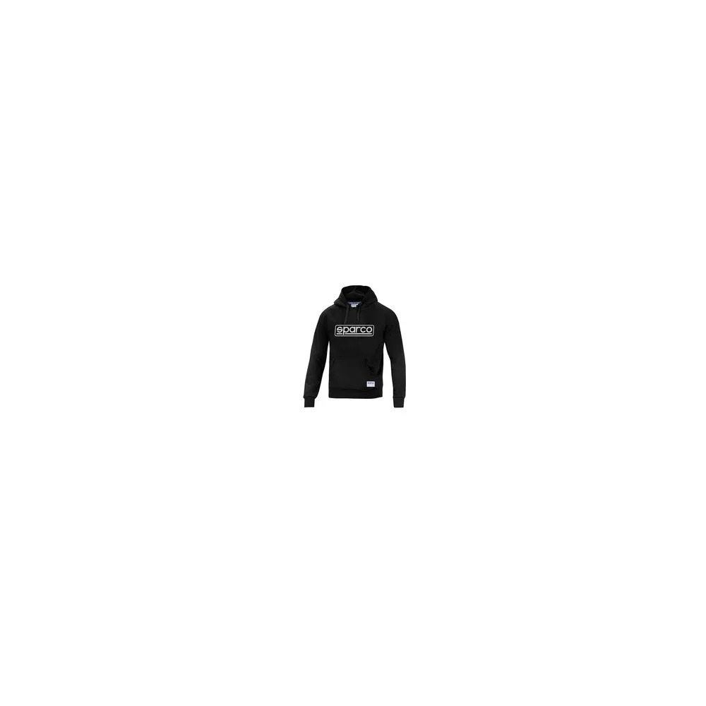 SPARCO FELPA HOODIE FRAME NERO TG XXL