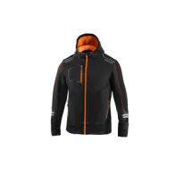 SPARCO GIUBBINO YORK BLACK ORANGE TG XL