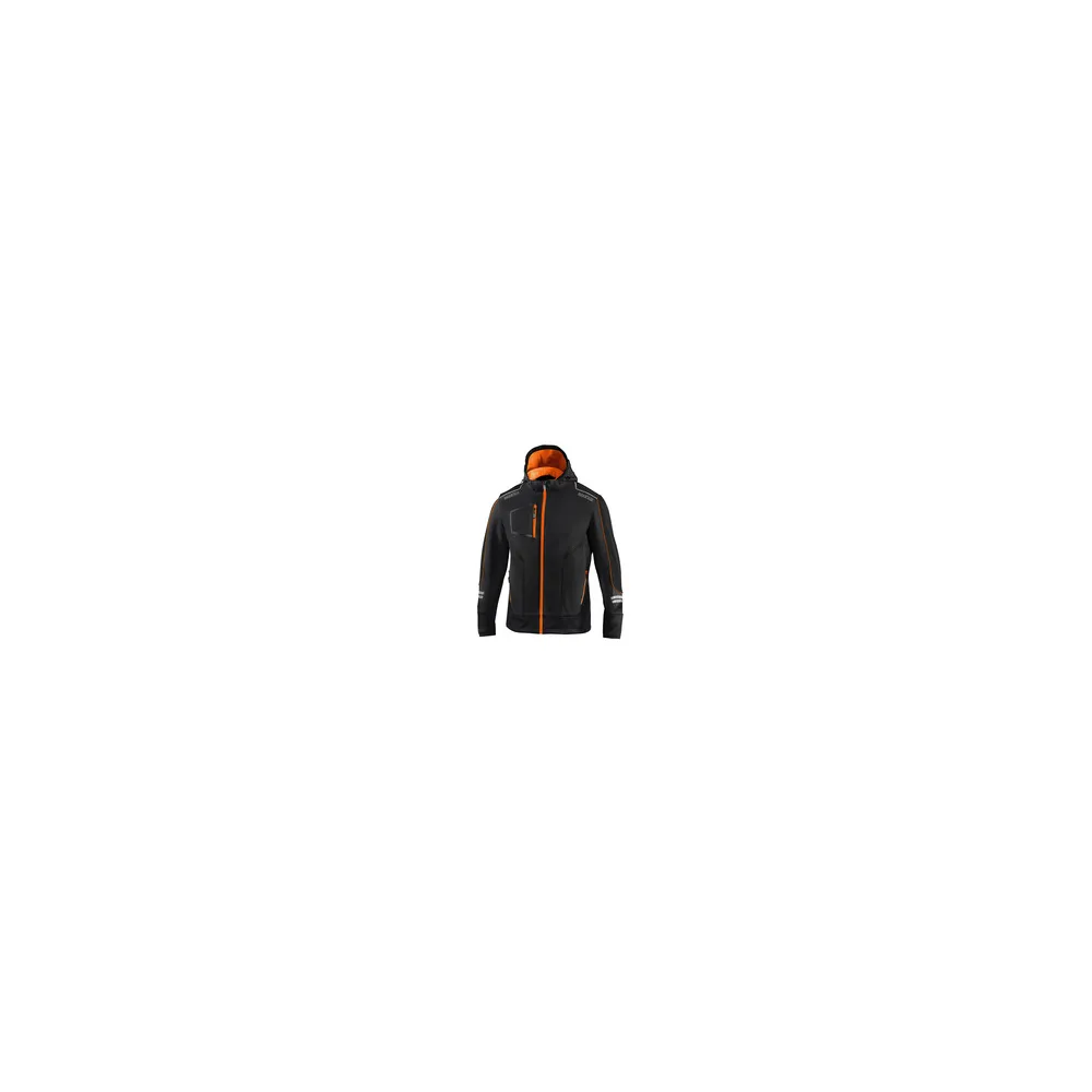 SPARCO GIUBBINO YORK BLACK ORANGE TG XXL