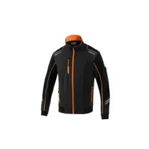 SPARCO GIUBBINO AUSTIN BLACK ORANGE TG XXL
