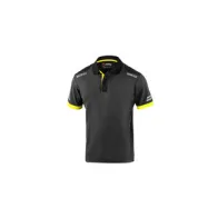 SPARCO POLO TOLEDO GREY YELLOW TG XXL
