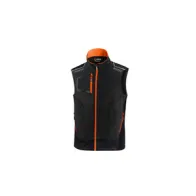 SPARCO GILET ILLINOIS BLACK ORANGE TG XL