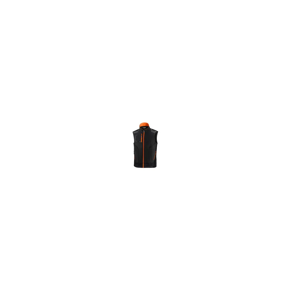 SPARCO GILET ILLINOIS BLACK ORANGE TG XL