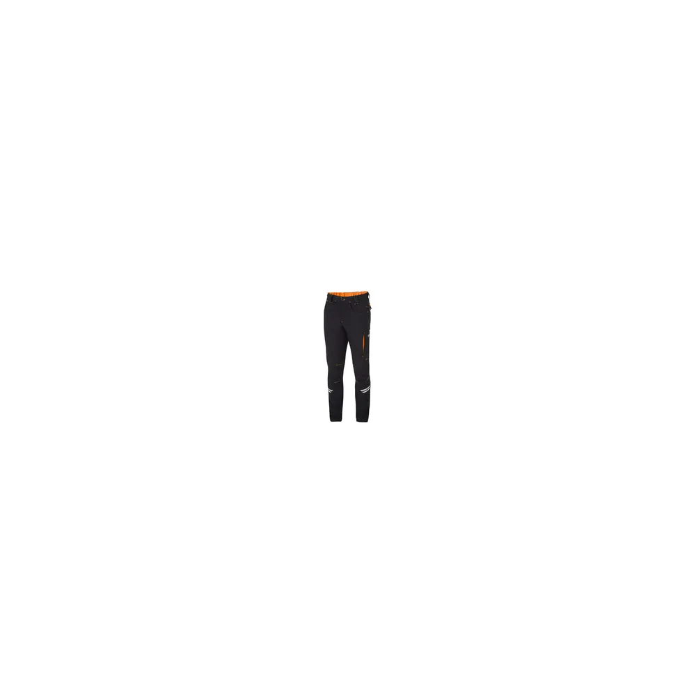 SPARCO PANTALONE KANSAS BLACK ORANGE TG XL