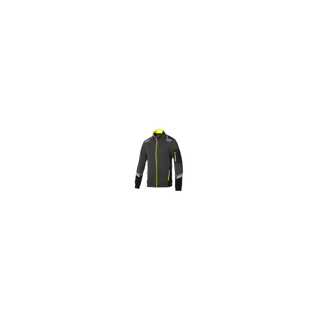 SPARCO FELPA ALABAMA GREY YELLOW TG XXL SPARCO FELPA ALABAMA GREY YELLOW TG XXL