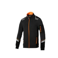 SPARCO FELPA ALABAMA BLACK ORANGE TG S