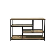 INDUSTRIAL MOBILE BASSO METAL/QUERCIA 140X35X80 CM