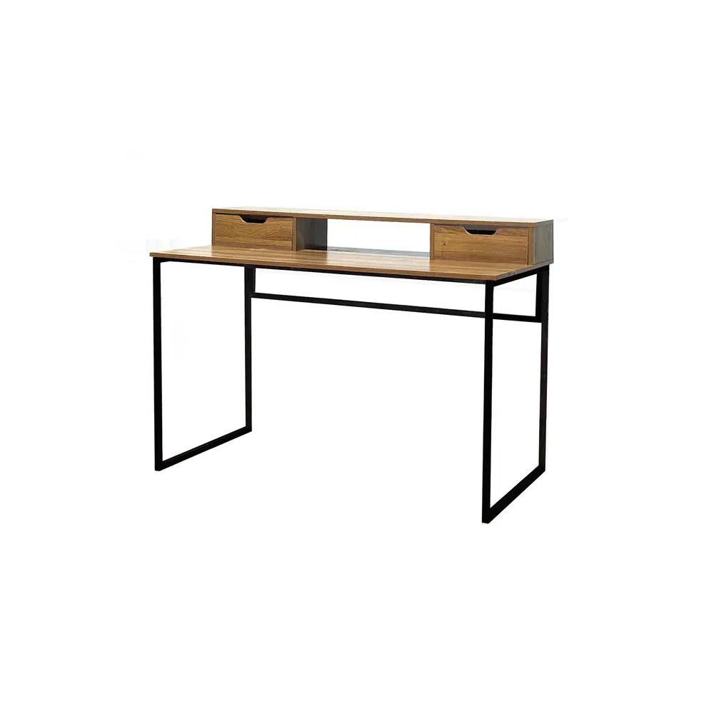 INDUSTRIAL SCRIVANIA METAL/QUERCIA 120X60X95 CM