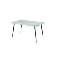 TAVOLO MIRROR 150X90X75 VETRO MARMO 112