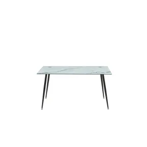 TAVOLO MIRROR 120X80X75 VETRO MARMO 112