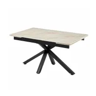 TAVOLO STARSTORE 140/200X90XH76CM CERAM.290 LUCIDO