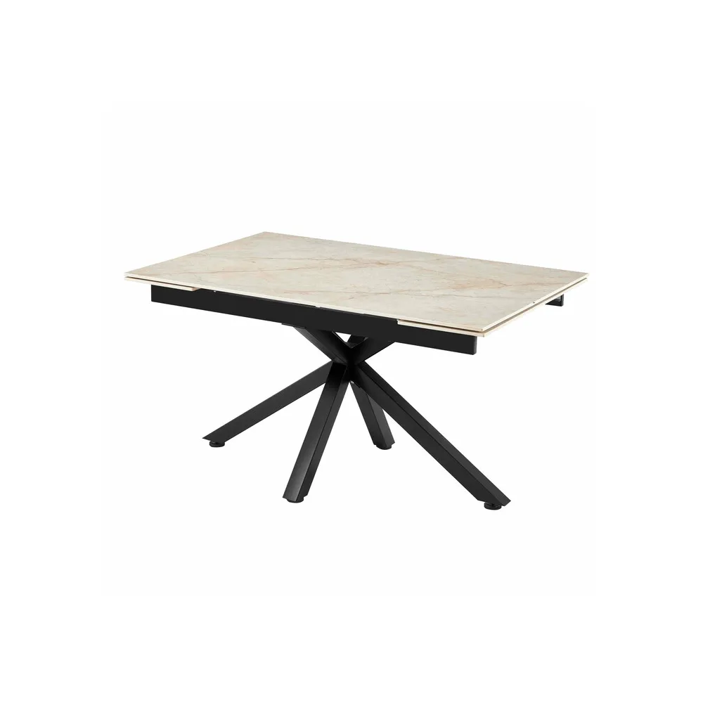 TAVOLO STARSTORE 140/200X90XH76CM CERAM.290 LUCIDO