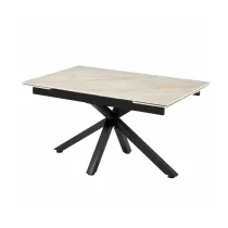 TAVOLO STARSTORE 160/240X90XH76CM CERAM.290 LUCIDO