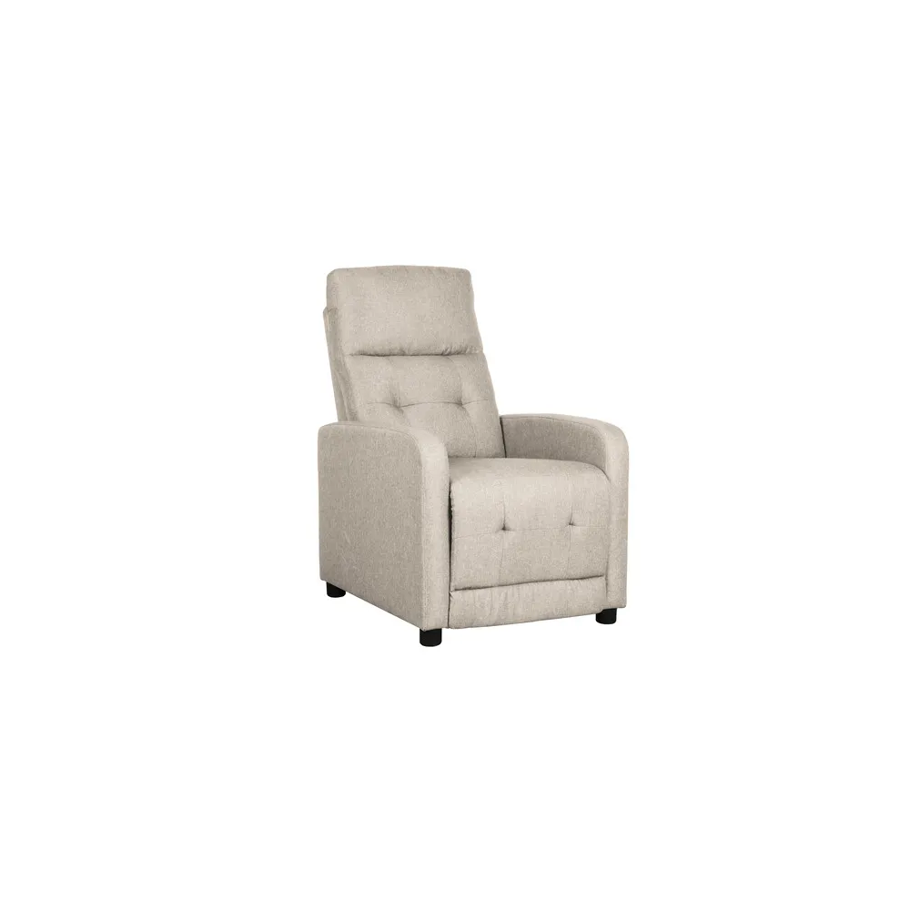 POLTRONA RECLINER REY TESSUTO BEIGE 36 POLTRONA RECLINER REY TESSUTO BEIGE 36