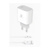 CARICATORE RAPIDO 18W C/CAVO LIGHTNING 1M