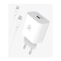 CARICATORE RAPIDO 20W C/CAVO USB-C / USB-C