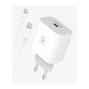 CARICATORE RAPIDO 20W C/CAVO USB-C / USB-C