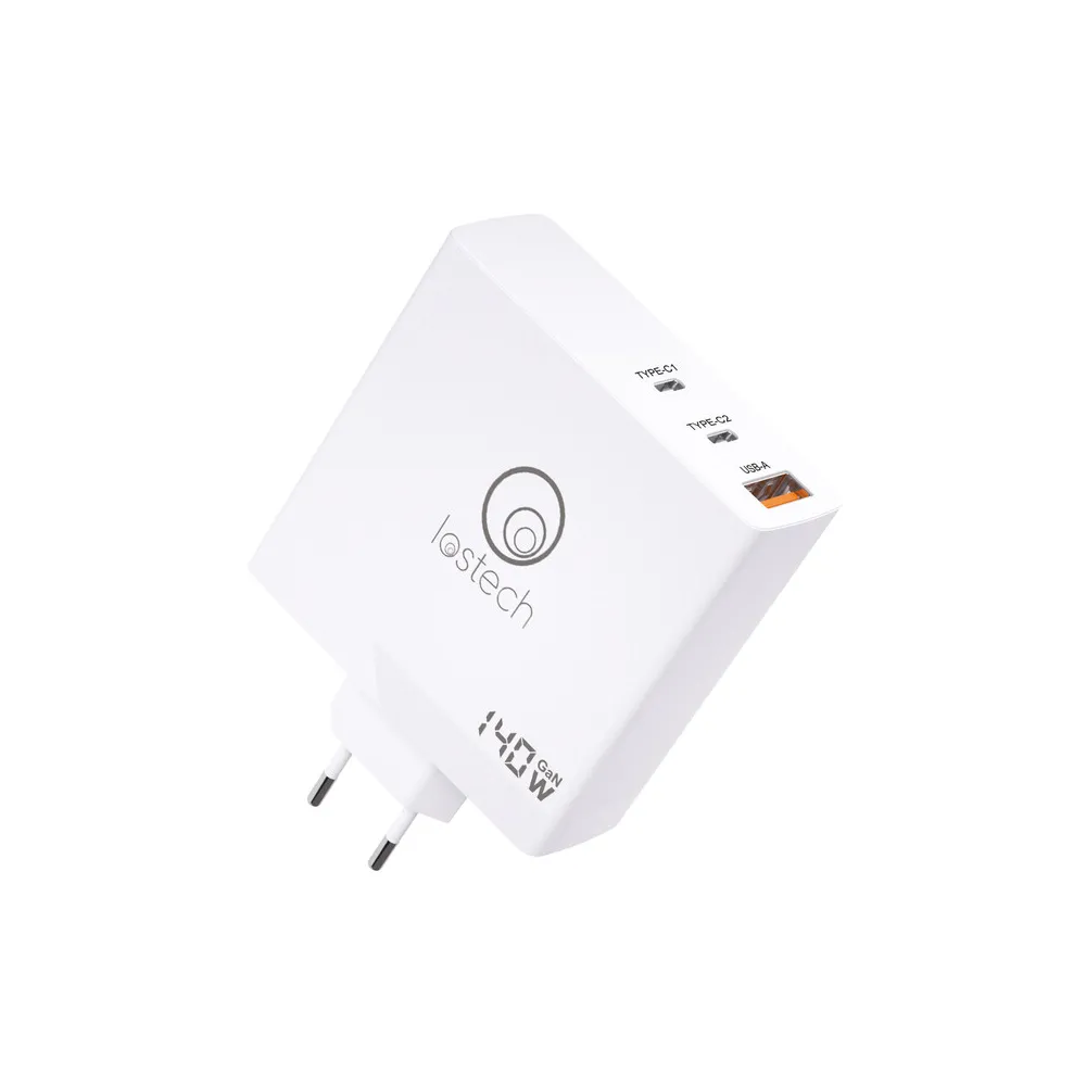 CARICATORE 140W ULTRARAPIDO 2 USB C/1 USB A