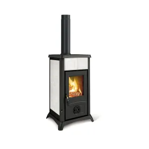 STUFA LEGNA  7 KW GEMMA 5.0 BIANCO