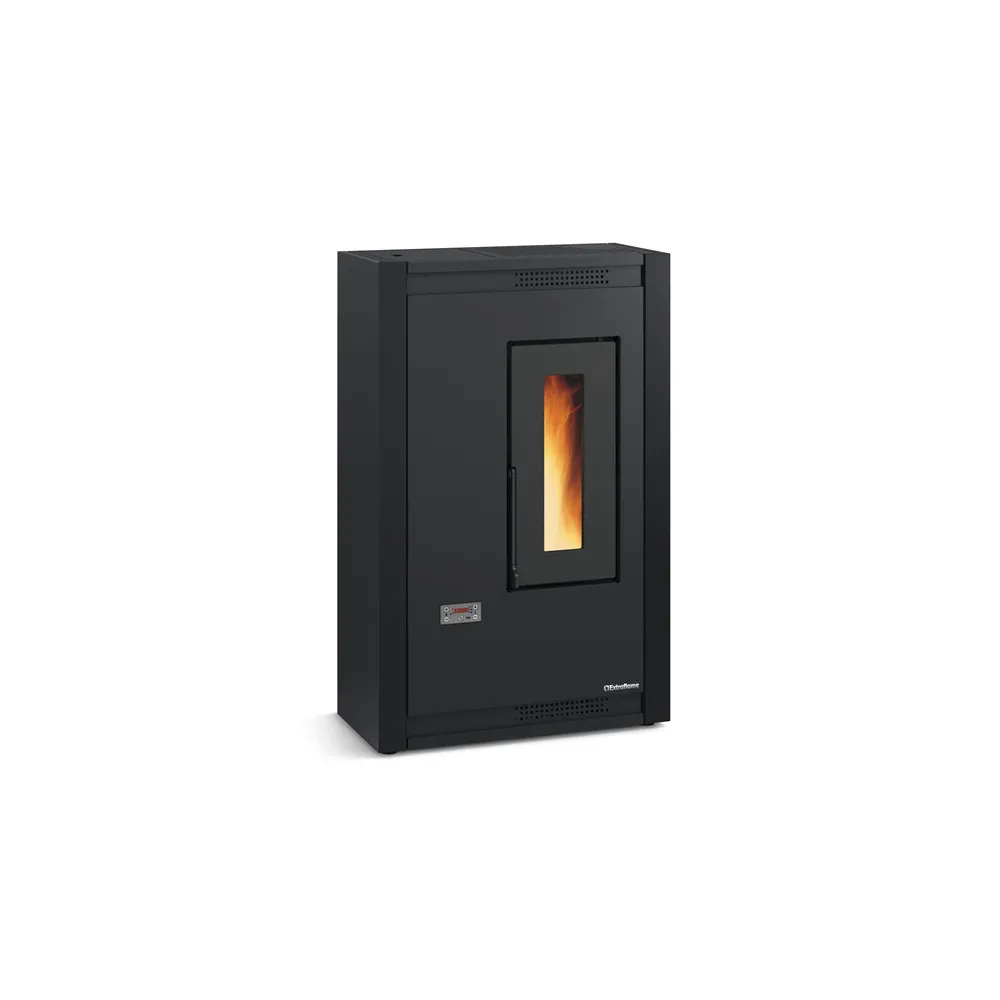 STUFA PELLET VENTIL SLIM 5.1KW LUISELLA 5.0 NERO STUFA PELLET VENTIL SLIM 5.1KW LUISELLA 5.0 NERO