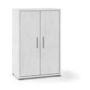 UFFICIO DOUBLE MOBILE 2A 110X71 CM OSSIDO/OSSIDO