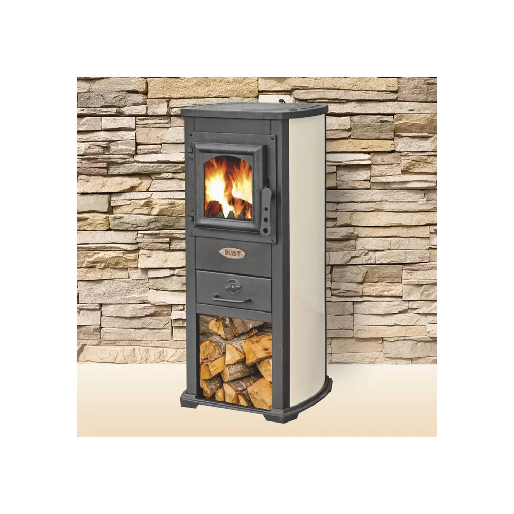 STUFA LEGNA  5.0 KW BERNA LUX BEIGE