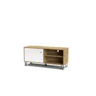 PORTATV BOLLO BO1 CM 123X40X55 ROV.ARTISAN/BIANCO
