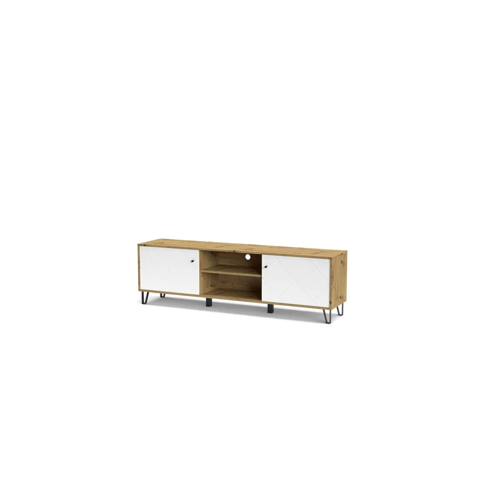 PORTATV BOLLO BO2 CM 183X40X55 ROV.ARTISAN/BIANCO