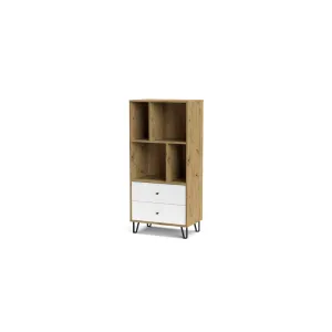 MOBILE BOLLO 2C BO7 CM 63X40X135 ROV.ARTISAN/BIANC